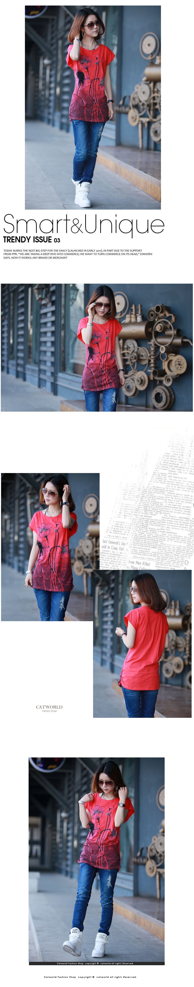 2017-Lotus-Print-Plus-Size-T-Shirt-Women-Tops-tshirt-Short-Sleeve-Chinese-ink-painting-style-Summer--32629004545