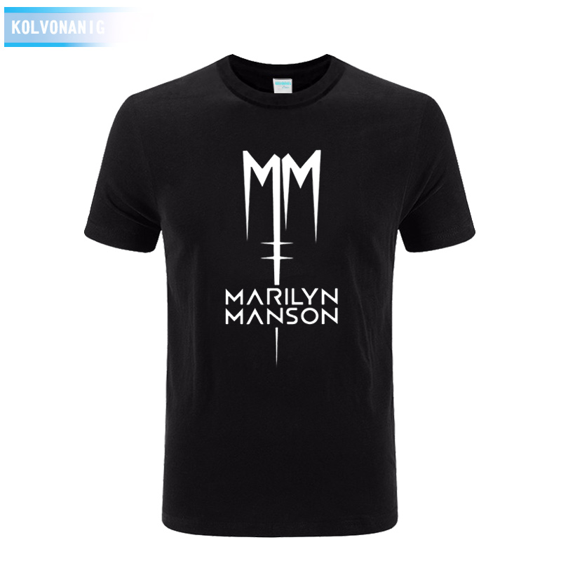 2017-Marilyn-Manson-Logo-Fashion-Printed-Mens-T-Shirt-Short-Sleeve-O-Neck-Cotton-T-Shirt-Top-Tee-Cam-32767604062