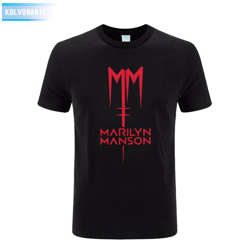 2017-Marilyn-Manson-Logo-Fashion-Printed-Mens-T-Shirt-Short-Sleeve-O-Neck-Cotton-T-Shirt-Top-Tee-Cam-32767604062