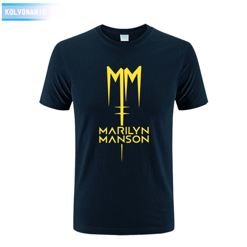 2017-Marilyn-Manson-Logo-Fashion-Printed-Mens-T-Shirt-Short-Sleeve-O-Neck-Cotton-T-Shirt-Top-Tee-Cam-32767604062