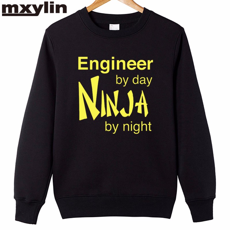 2017-Men39s-Casual-Engineer-by-day-Ninja-by-night-Hoodies-Custom--For-Men-printing-Sweatshirt-XS-XXL-32786101723