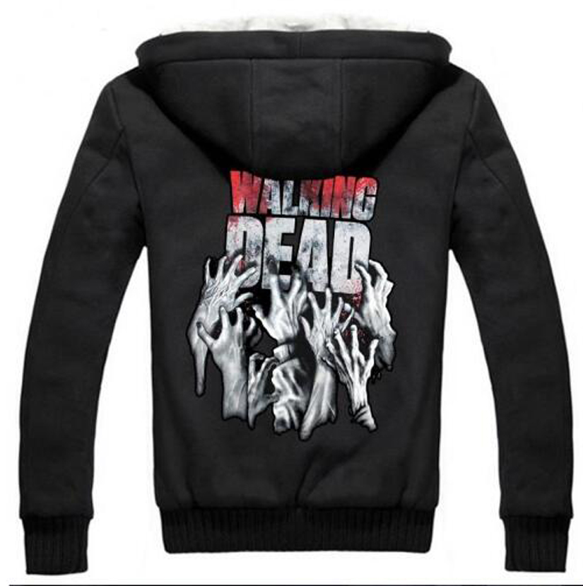 2017-Mens-autumn-black-tracksuit-The-Walking-Dead-Hoodies-Zombie-Hands-Scary-Winter-Fleece-Super-War-32740664686