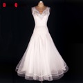 2017-New-Ballroom-Dance-Dress-For-Women-Strapless-Long-Sleeve-JazzWaltzTango-Dancing-Standard-Ballro-32778150477