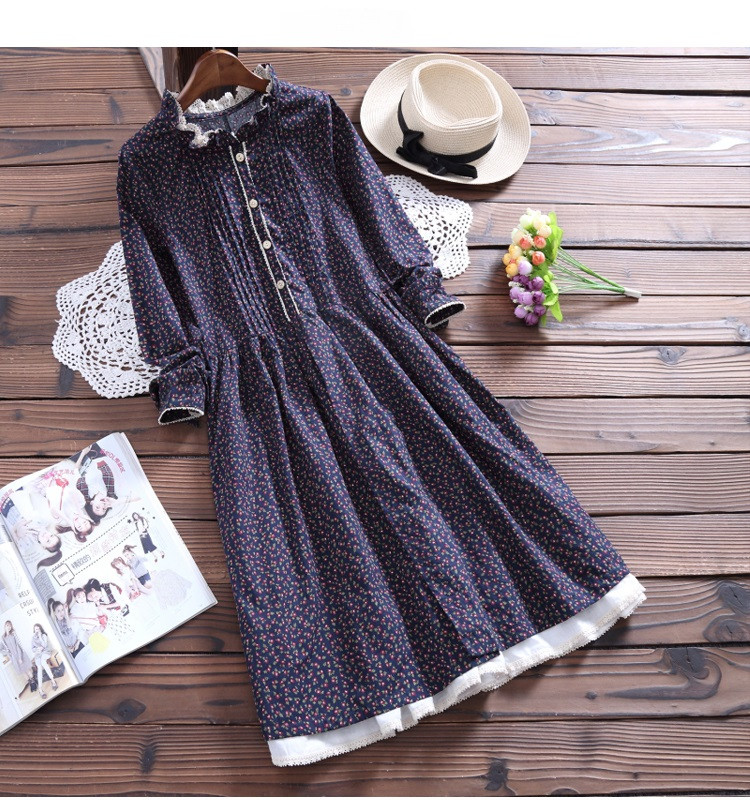 2017-New-Spring-Mori-Girl-Women-Dress-Ruffled-Collar-Floral-Print-Full-Sleeve-Vestidos-Cotton-And-Li-32781812150