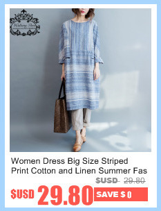 2017-Plus-Size-Women-Dress-Linen-Long-Cardigan-Blouse-Summer-Vintage-O-Neck-Pattern-Print-Female-Big-32651748338