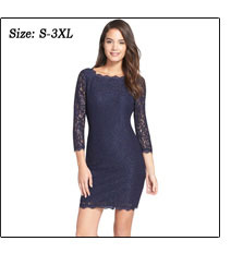 2017-Plus-Size-Women-Elegant-Patchwork-Embroideried-Cocktail-Party-Bodycon-Sheath-Pencil-Dress-Short-32703930864