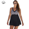 2017-SexeMara-Tankini-Bikini-Newest-Sexy-Stripe-Padded-Halter-Skirt-Swimwear-Women-One-Piece-Swimsui-32773121507