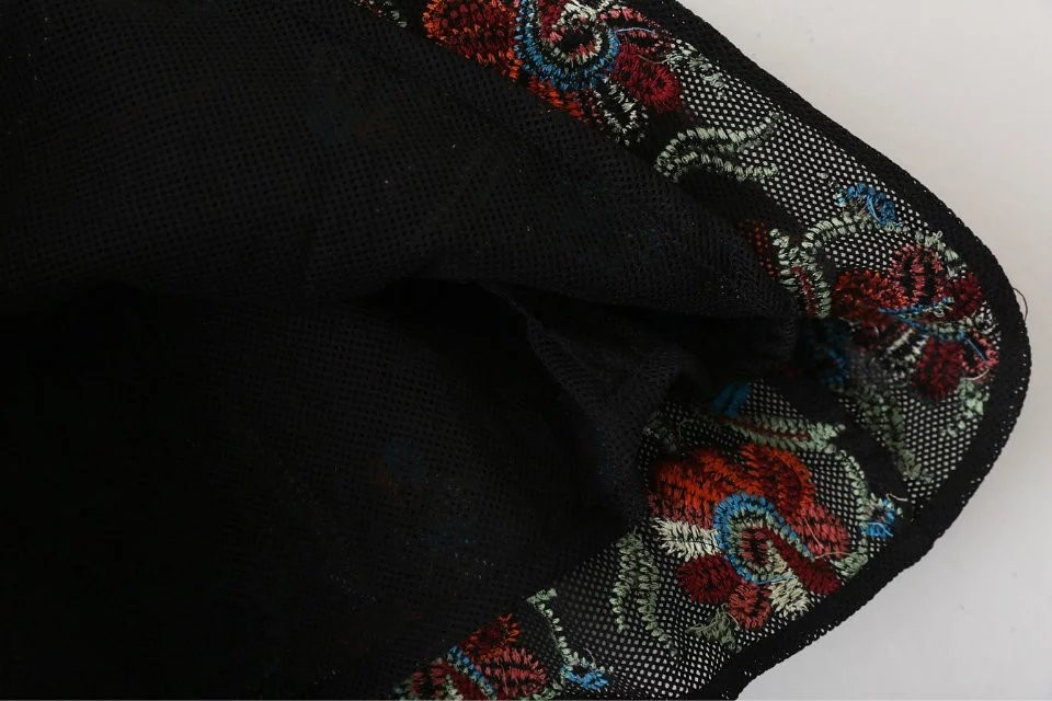 2017-Spring--Evening-Party-Women-Floral-Embroidery-Dresses-O-Neck-Long-Sleeve-Black-Sundress-Brand-v-32777369520