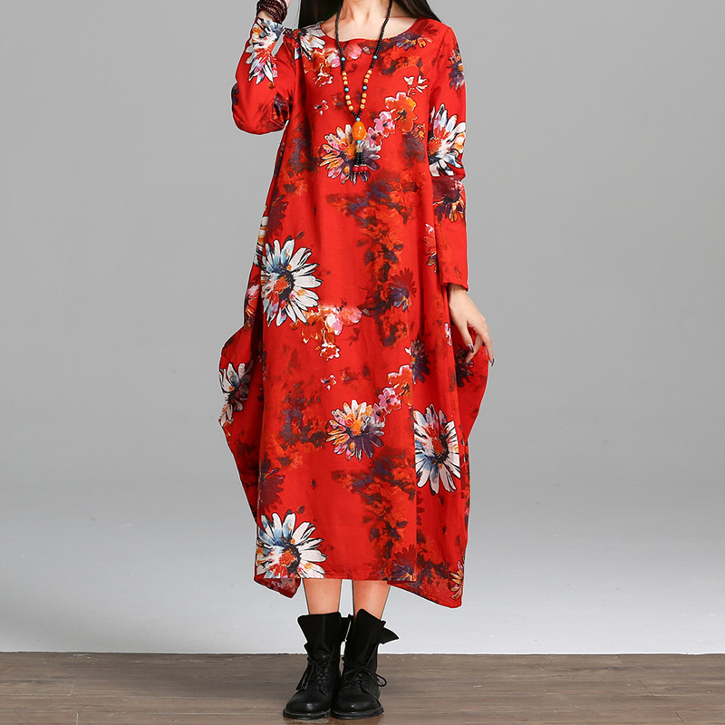 2017-Spring-And-Autumn-Female-National-Trend-Plus-Size-Clothing-Fluid-Print-Long-sleeve-Dress-Comfor-32792996648