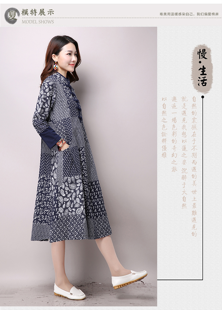 2017-Spring-New-Women-Fashion-Folk-Style-Long-sleeved-Stand-Collar-Cotton-and-Linen-Printed-Dress-Vi-32638172051