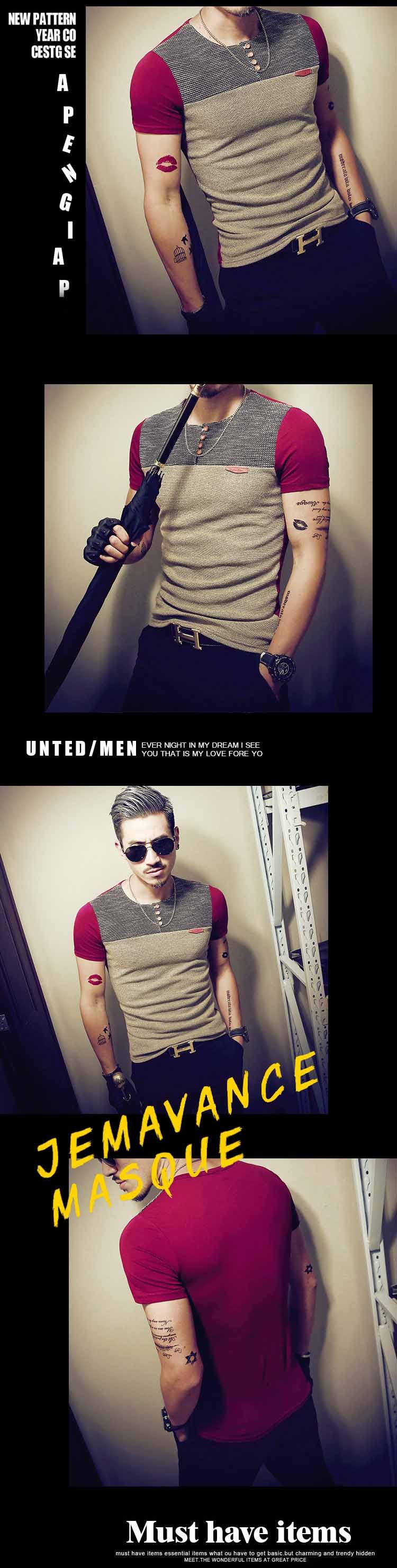 2017-Summer-Fashion-Brand-Menswear-Patchwork-Short-Sleeve-Slim-Fit-T-Shirt-Men-Casual-O-Neck-Botton--32661765311