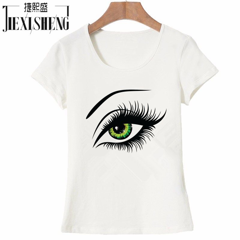 2017-Summer-T-shirt-Women-Tops-Tees-Short-Sleeve-Cotton-Big-Eyes-Print-Tshirt-Funny-T-shirt-Woman-Cl-32773207242