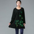 2017-Summer-Women-Plus-Size-Loose-Fit-embroidery-Dress-Set-Elegant-Silk-one-piece-Dress-twinset-chif-32790187645