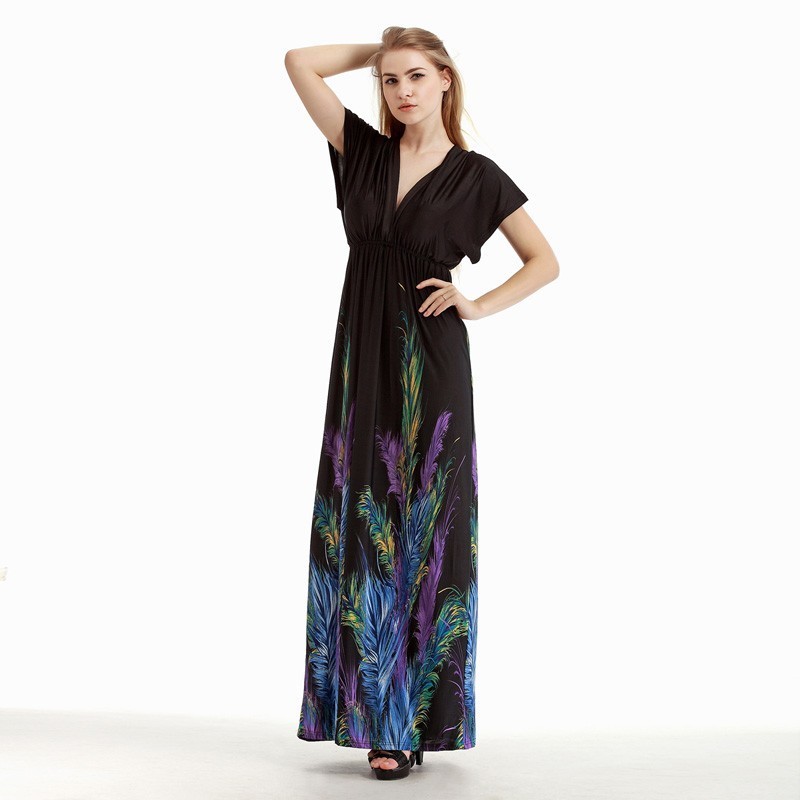 2017-Womens-Summer-Elegant-Boho-Beach-Clothing-Ladies-Bohemian-Print-Maxi-Long-Dress-Plus-Size-5XL-6-32713507402