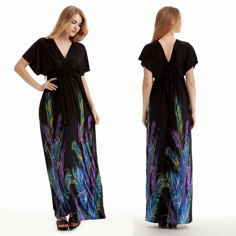 2017-Womens-Summer-Elegant-Boho-Beach-Clothing-Ladies-Bohemian-Print-Maxi-Long-Dress-Plus-Size-5XL-6-32713507402