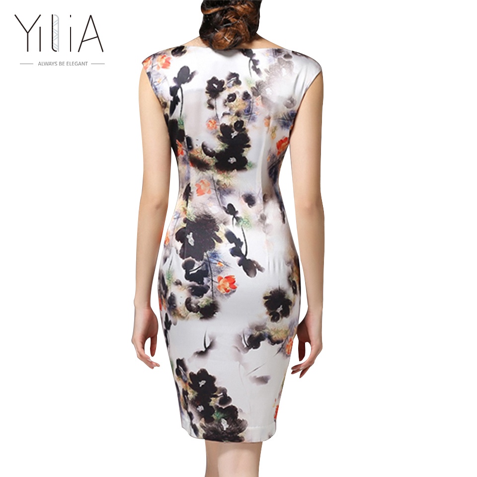 2017-Yilia-Floral-Print-Dress-Women-Elegant-Vintage-Chinese-Ink-Printed-Bodycon-Dress-4XL-Sexy-Sleev-32789963854