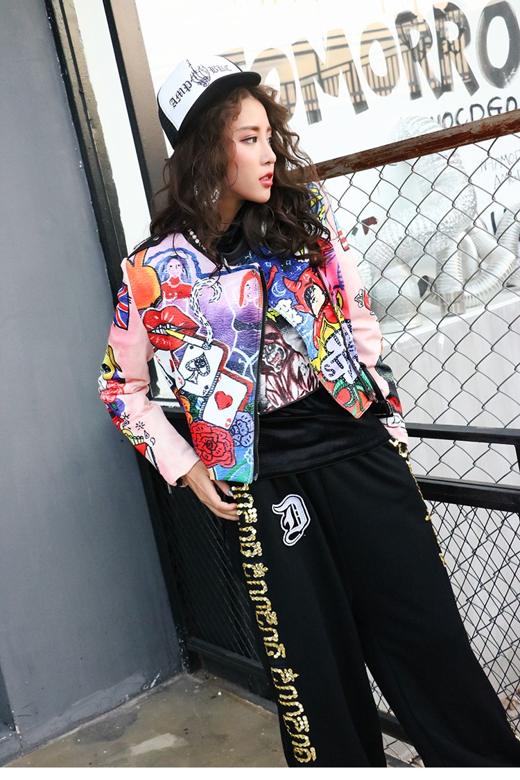 2017-autumn-winter-women-street-cartoon-graffiti-printing-space-cotton-short-jacket-long-sleeve-slim-32761432749