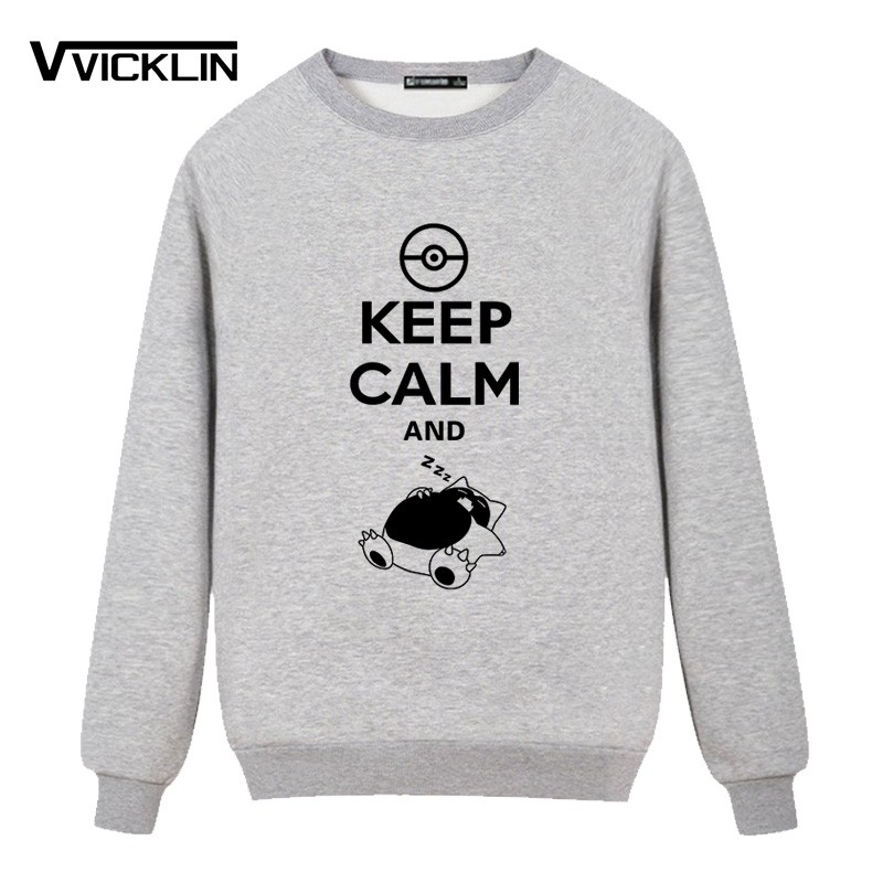 2017-new-Fashion-Classic-Style-Keep-Calm-And-Carry-On-Snorlax-Sleep-On-Pokemon-Fleece-Hoodies-Sweats-32723970952