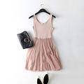 2018--women-summer-dress-sexy-Casual-party--prom-club-cocktail-boho-beach-bodycon-Cotton-Linen--Mini-32639695061
