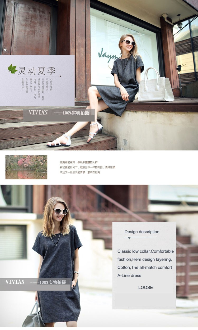 2018--women-summer-dress-sexy-Casual-party--prom-club-cocktail-boho-beach-bodycon-Cotton-Linen--Mini-32639695061
