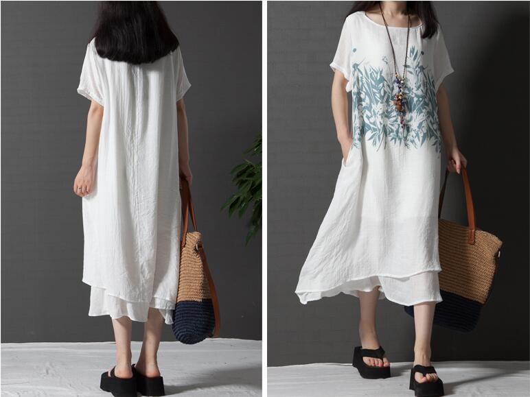 2018-New-Summer-dress-short-Sleeve-Printing--Cotton-Linen-Ladies-Casual-Vintage-women-dress-Female-P-32692588617