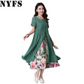 2018-New-Summer-dress-short-Sleeve-Printing--Cotton-Linen-Ladies-Casual-Vintage-women-dress-Female-P-32692588617