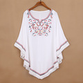 2018-Women-Cotton-Tops-Blouse-Tunic-Vestidos-Vintage-Mexican-Ethnic-Floral-Embroidery-Mini-Dresses-L-32318677571