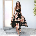 2018-free-ship-women39s-boho-long-dress-people-floral-embroidery-strapless-dress-V-neck-sexy-backles-32783086735