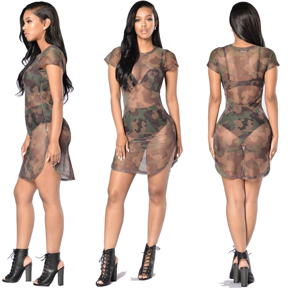 2018-new-arrival-sexy-fashion-Camouflage-net-yarn-sexy-dress-perspective-short-sleeved-high-fork-nov-32778185281