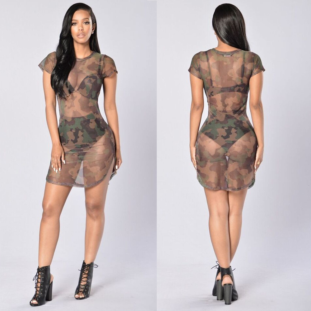 2018-new-arrival-sexy-fashion-Camouflage-net-yarn-sexy-dress-perspective-short-sleeved-high-fork-nov-32778185281