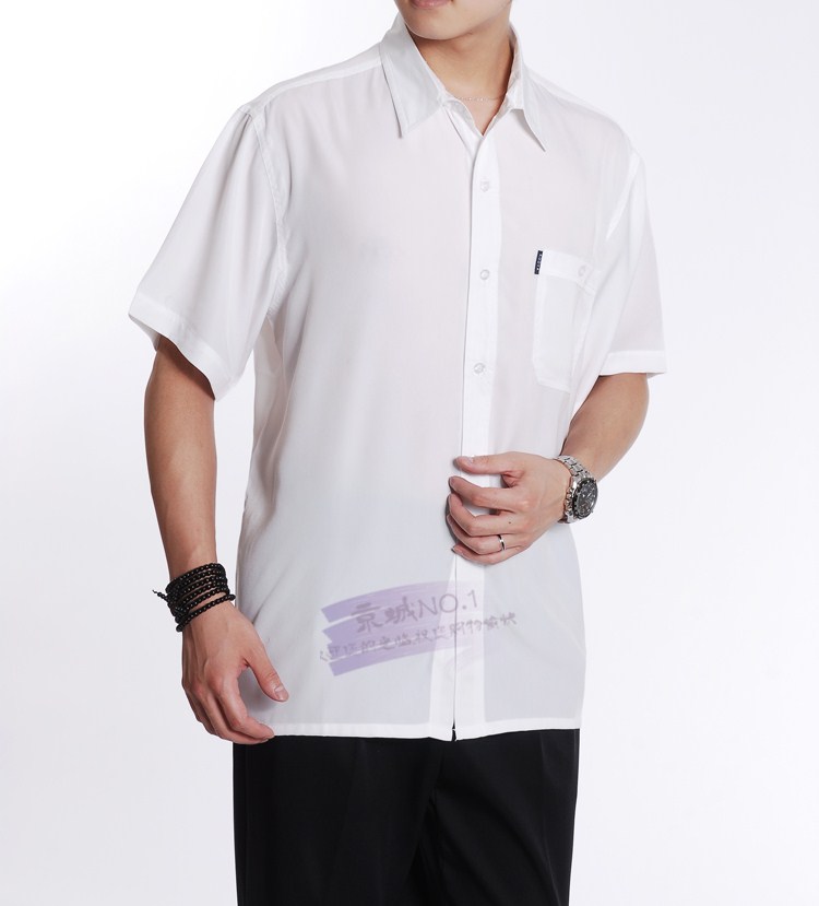 2018-summer-casual-shirt-short-sleeve-shirt-quinquagenarian-thin--shirt-men-slim-fit-shirts-M-L-XL-X-828504209