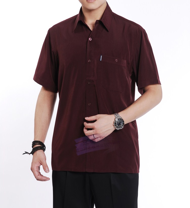 2018-summer-casual-shirt-short-sleeve-shirt-quinquagenarian-thin--shirt-men-slim-fit-shirts-M-L-XL-X-828504209