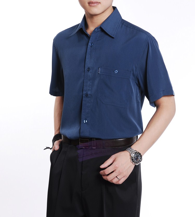 2018-summer-casual-shirt-short-sleeve-shirt-quinquagenarian-thin--shirt-men-slim-fit-shirts-M-L-XL-X-828504209