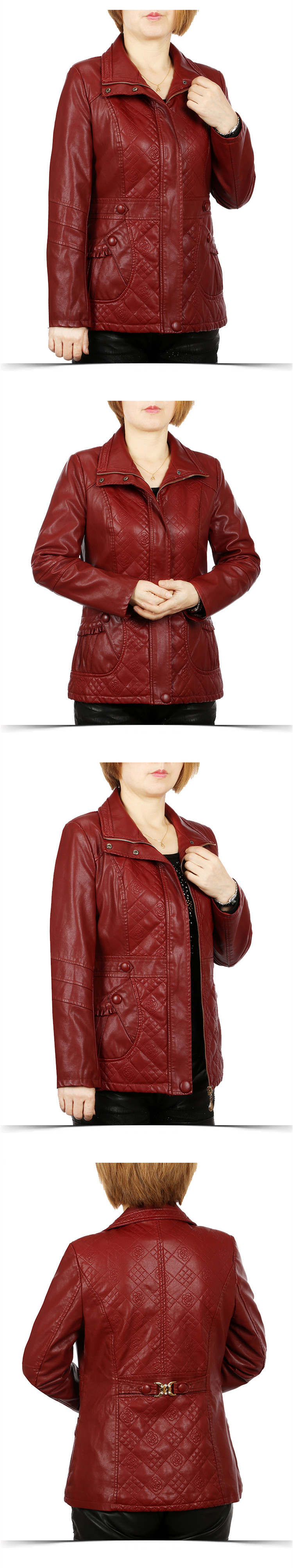 3XL-6XL-Pu-Leather-Jacket-Women-Square-Collar-Zipper-Middle-aged-Mothers-Clothes-Plus-Size-Solid-Coa-32706883587
