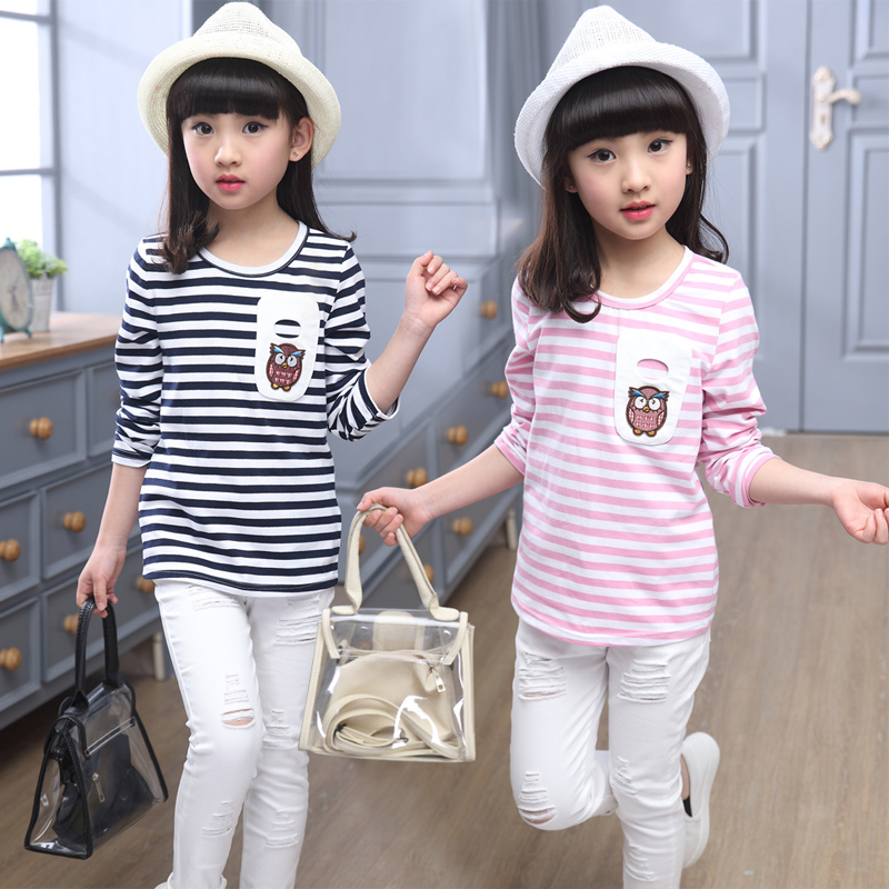 4-14-Children-Girls-Tops-Tees-Spring-Brand-Wear-Long-Sleeve-Girls-T-shirt-Dress-Cartoon-Sweatshirts--32618655800