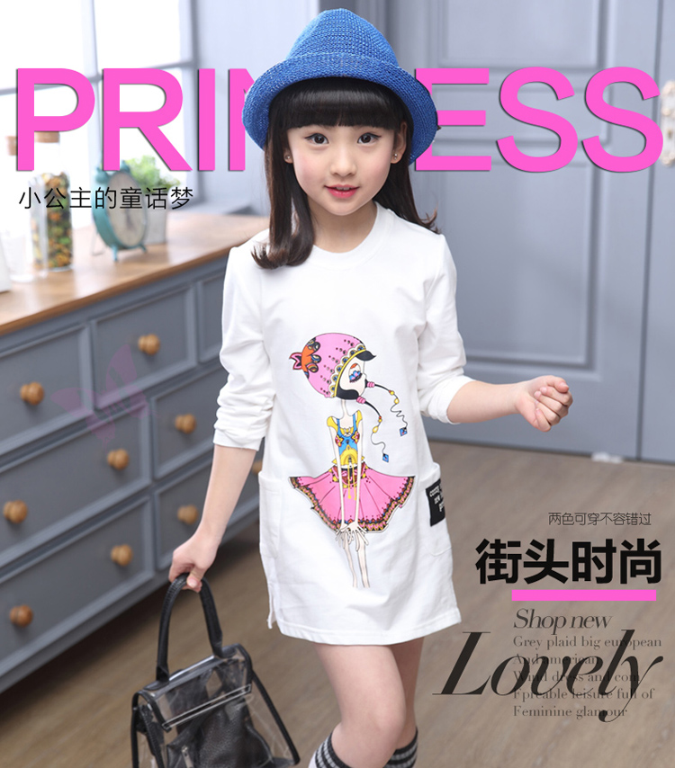 4-14-Children-Girls-Tops-Tees-Spring-Brand-Wear-Long-Sleeve-Girls-T-shirt-Dress-Cartoon-Sweatshirts--32618655800