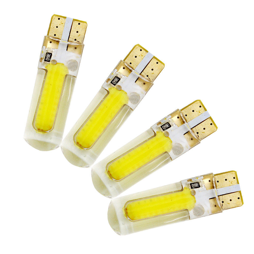 4x-New-Car-LED-T10-194-W5W-COBSilicone-shell-LED-Lights-Car-Side-Wedge-Light-Lamp-Bulb-WhiteBlueRedP-32693224045