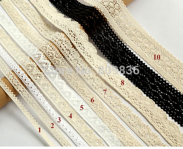 5yardslot-Good-quality-cotton-lace-for-garment-Lace-trim-Sewing-accessories-Scrapbooking-lace-Embell-32380373653