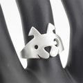 925-Sterling-Silver-Twine-Cat-Ring-Young-Girl-Jewelry-925-Sterling-Silver-Rings-For-Women-Adjustable-32346772604