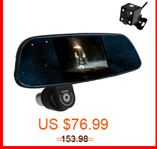 ANSTAR-Rearview-Mirror-Car-DVR-Dash-Cam-GPS-Navigation-686quot-Screen-Full-HD-1080P-Android-Parking--32691355385