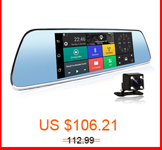 ANSTAR-Rearview-Mirror-Car-DVR-Dash-Cam-GPS-Navigation-686quot-Screen-Full-HD-1080P-Android-Parking--32691355385