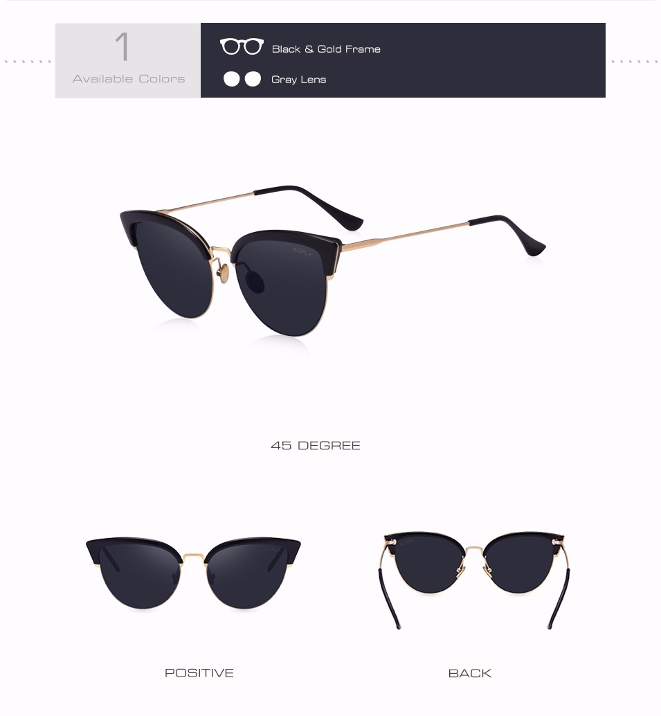 AOFLY-Cat-Eye-Women-Sunglasses-Original-Brand-Design-Reflective-Coating-Mirror-Sunglasses-Vintage--S-32783724038