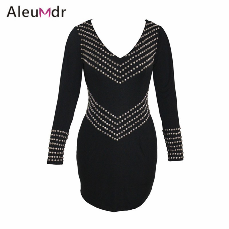 Aleumdr-2017-Summer-Women-Long-Sleeve-Mini-Dresses-Elegant-Black-Studded-Vintage-Dress-For-Party-LC2-32552606136