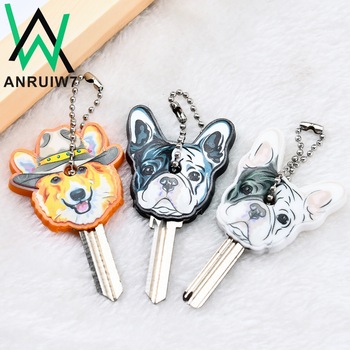 Anime-Cat-Key-Cap-Silicone-Minion-Key-Chain-Women-Bag-Charm-Key-Holder-Stitch-Key-Ring-Owl-Keychain--32636380501