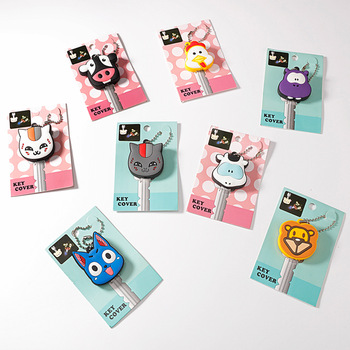 Anime-Cat-Key-Cap-Silicone-Minion-Key-Chain-Women-Bag-Charm-Key-Holder-Stitch-Key-Ring-Owl-Keychain--32636380501