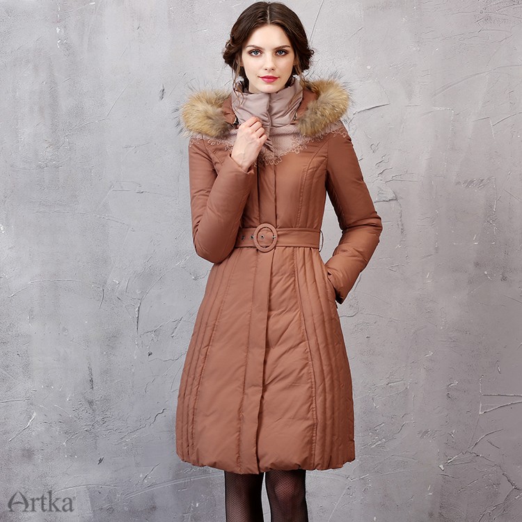 Artka-Women39s-2016-Winter-New-Fur-Hoodie-Duck-Down-Coat-Wind-Proof-Warm-Thick-Long-Down-Outerwear-Y-32756839376