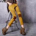 Artka-Women39s-Autumn-New-2-Colors-All-match-Woolen-Coat-Vintage-Turn-down-Collar-Long-Sleeve-Slim-F-32750833717