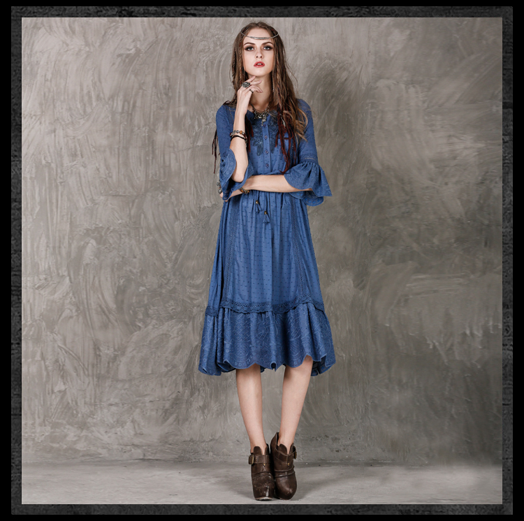 Autumn-Dress-2017-Yuzimay-Boho-New-Cotton-Dresses-O-Neck-Ruffles-Hem-Embroidery-High-Waist-Belted-Sw-32719078231