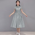 Autumn-Dress-Loose-High-Waist-Plus-Size-Solid-Color-White-Women-Dress-Cotton-Linen-V-Neck-Vintage-Dr-32470005206