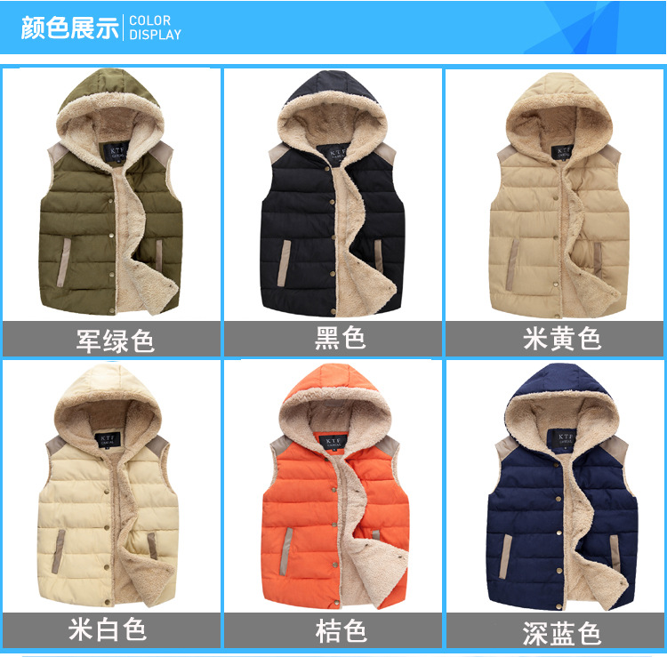 Autumn-Winter-Fashion-Cotton-Vest-Women-Sleeveless-Hooded-Collar-Casual-Coat-Colete-Feminino-Waistco-32755995770